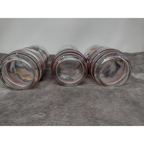 Coca-Cola Coke Polar Bear Glasses Tumbler Vintage Winter Sports 1995 3-Piece Set - Picture 8 of 10